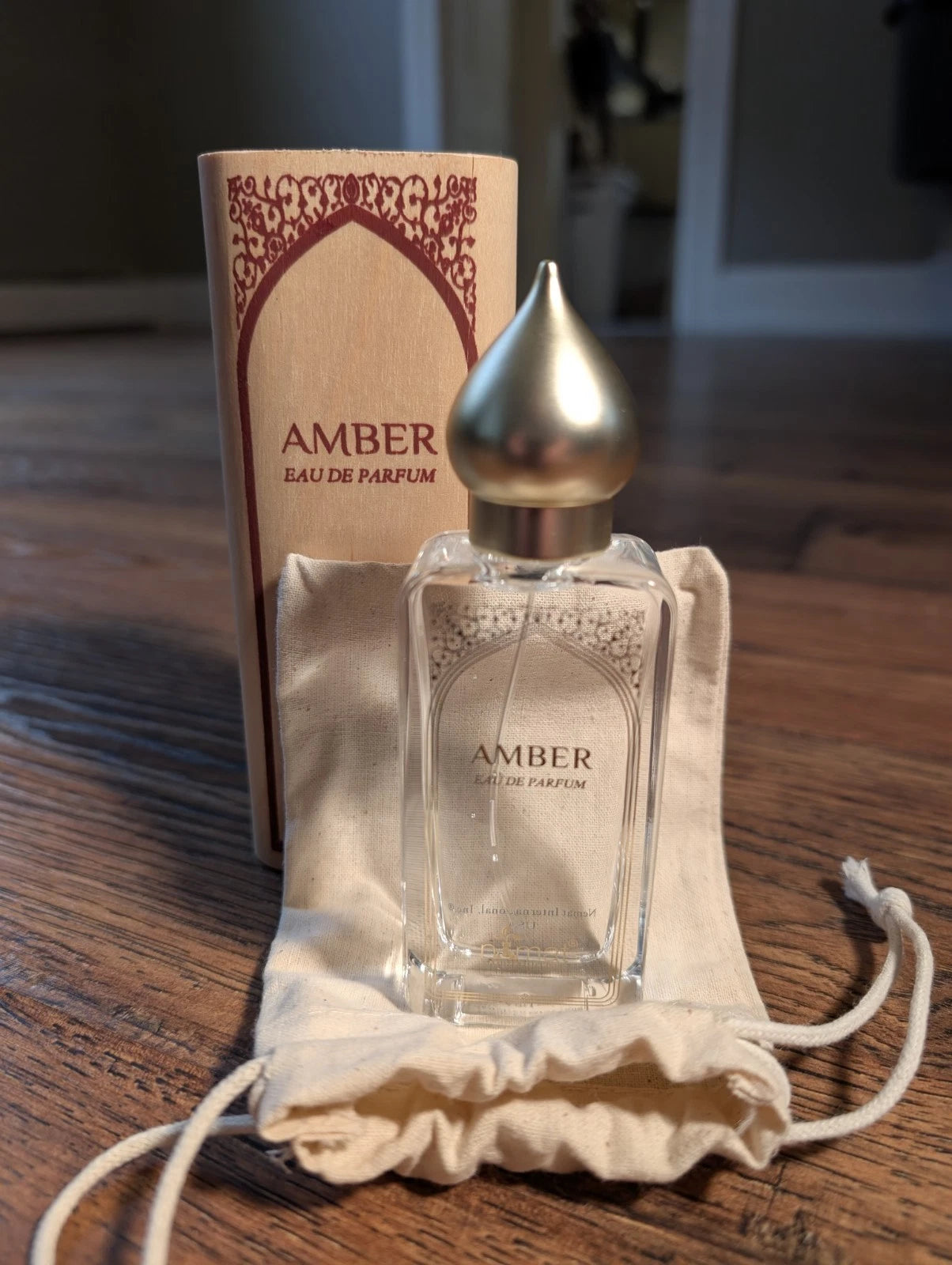NEW Nemat Amber Eau de Parfum 1.69oz/50mL Full Size Spray Perfume (W}