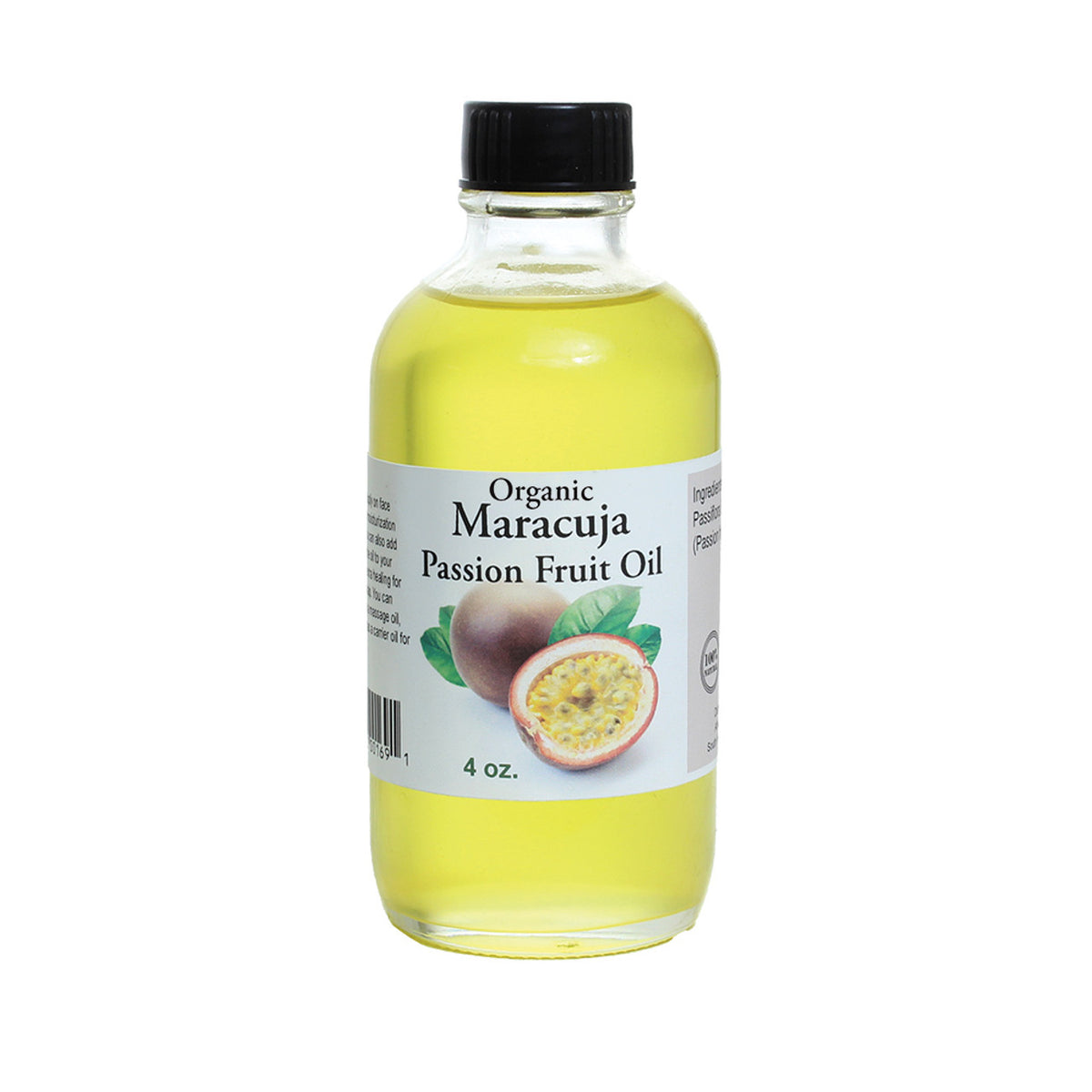 Organic Maracuja Passion Fruit Oil - 4 oz.