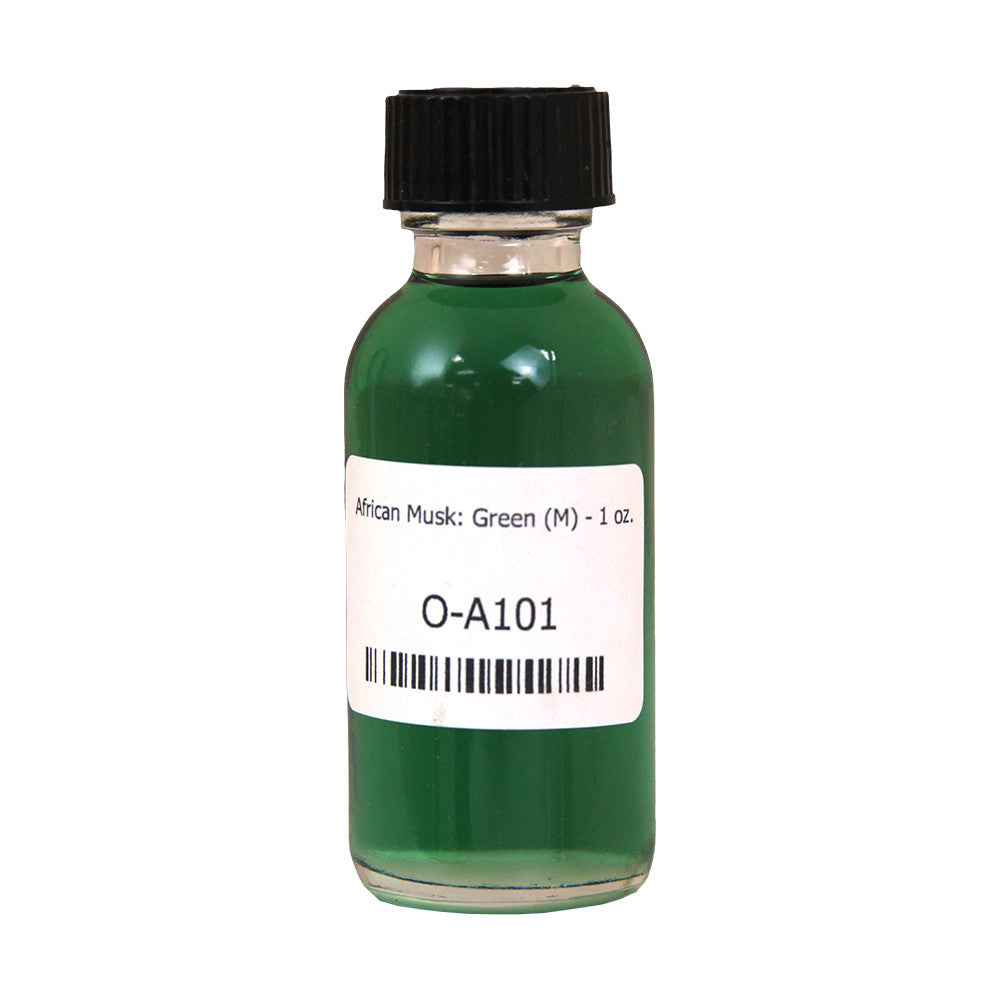 African Green Musk Body Oil for Men (U)..1oz