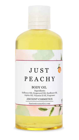 Just Peachy Body Oil Lotion