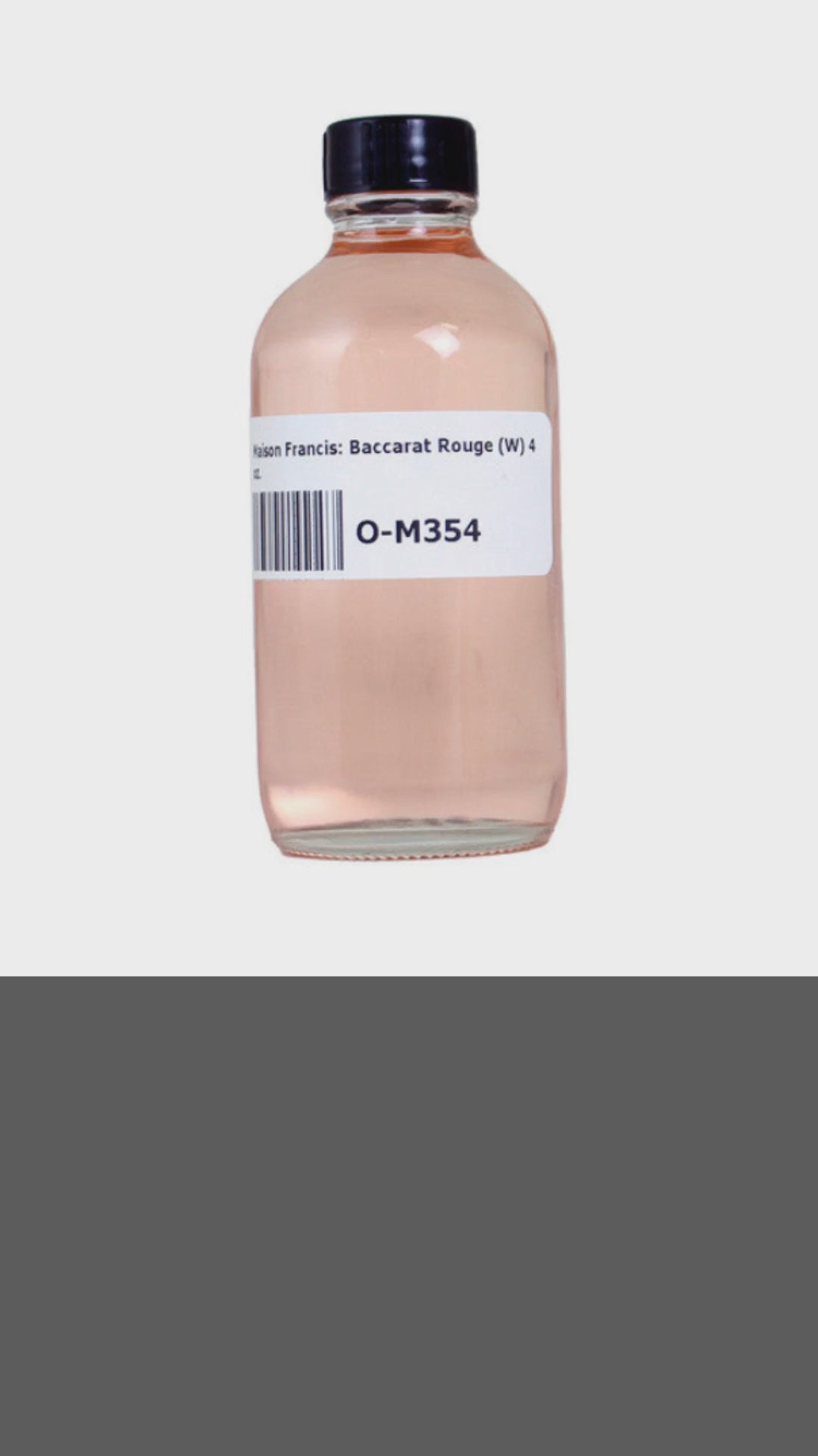 CRYSTAL AMBER LUXURY BODY OIL - Warm Saffron, Jasmine & Cedar Scent -1 oz (U)