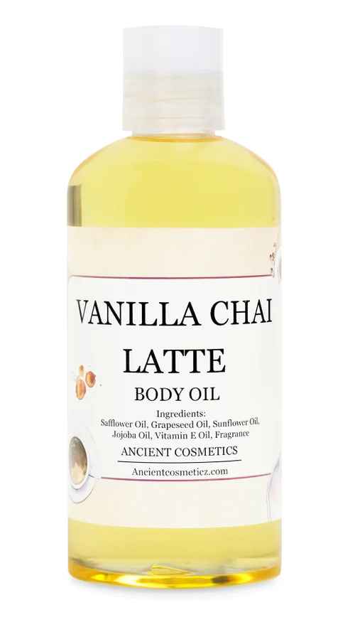 Vanilla Chai Latte Body Oil Lotion***8 OZ